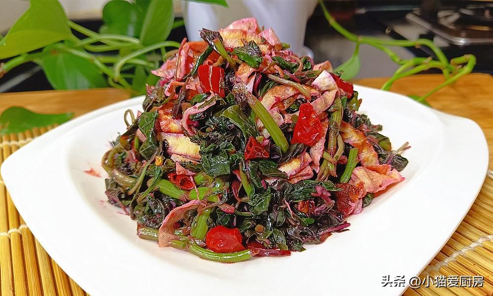 【涼拌莧菜】做法步驟圖 特別爽口 非常適合夏天吃-起舞食譜網