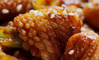 醬爆墨魚卷兒做法 女性食用可塑造體型 保養肌膚-起舞食譜網