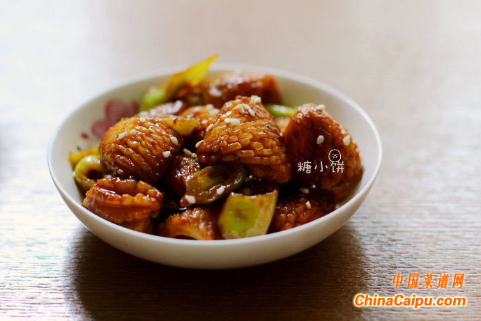 圖片[6]-醬爆墨魚卷兒做法 女性食用可塑造體型 保養肌膚-起舞食譜網