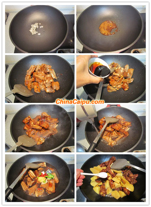 圖片[4]-排骨燉土豆-起舞食譜網