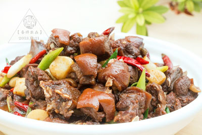 紅燒狗肉-起舞食譜網