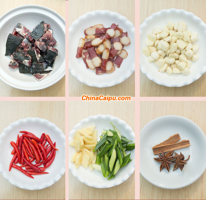 圖片[3]-蒜香臘味甲魚-起舞食譜網