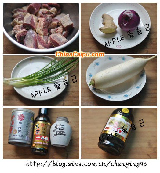 沙茶蘿卜牛腩煲