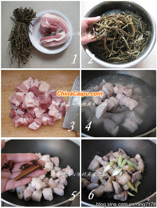 干豆角燒肉（3）