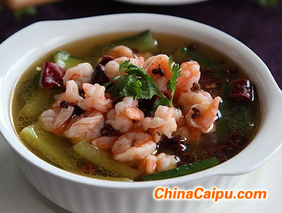 出水芙蓉蝦仁-起舞食譜網