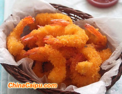 黃金鳳尾蝦-起舞食譜網