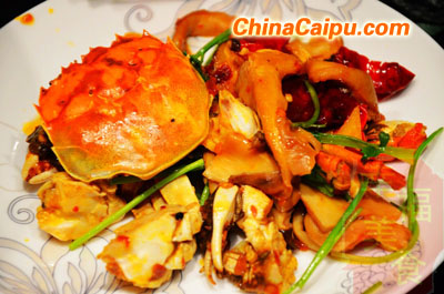 大閘蟹多菌香鍋的做法 大閘蟹多菌香鍋怎么做-起舞食譜網