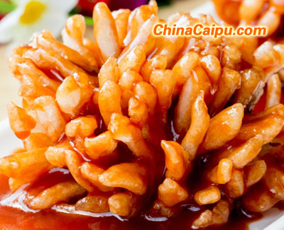 鮑汁菊花魚的做法 鮑汁菊花魚怎么做-起舞食譜網