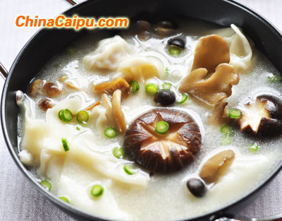 圖片[1]-一品蘑菇煲的做法 一品蘑菇煲怎么做-起舞食譜網