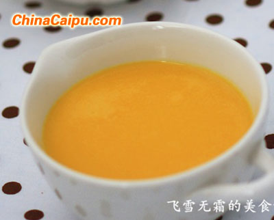 奶酪南瓜濃湯的做法 奶酪南瓜濃湯怎么做-起舞食譜網