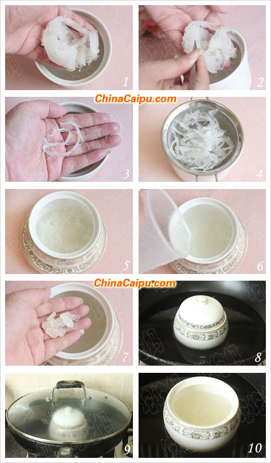 圖片[2]-冰糖燉燕窩的做法 冰糖燉燕窩怎么做-起舞食譜網