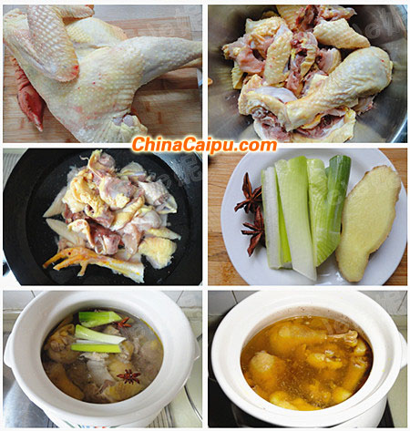 秋季滋補湯---原汁原味雞湯煲