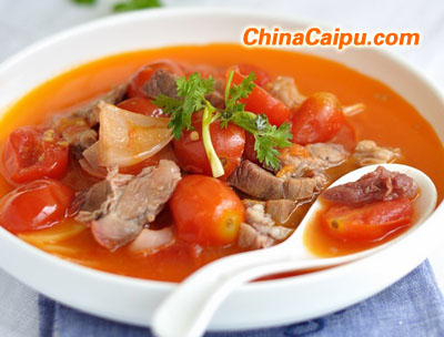 番茄牛肉湯（4）