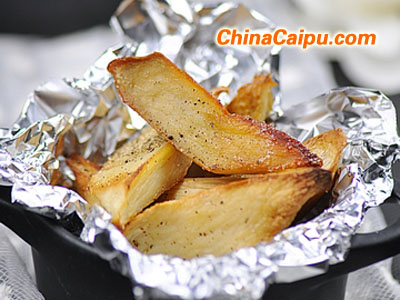 黑椒杏鮑菇的做法 黑椒杏鮑菇怎么做-起舞食譜網