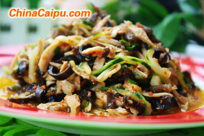 涼拌雞絲-起舞食譜網