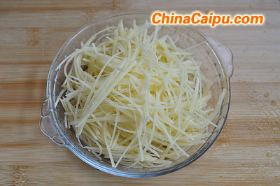 涼拌酸辣土豆絲