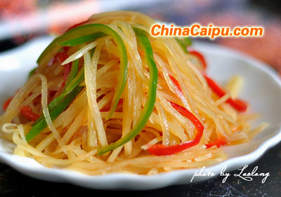 涼拌酸辣土豆絲