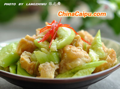 蒜泥拌油條黃瓜nbsp;-起舞食譜網