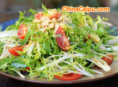 涼拌苦菊的做法-起舞食譜網(wǎng)