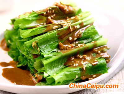 涼拌油麥菜-起舞食譜網(wǎng)