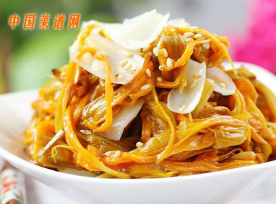 涼拌百合黃花菜-起舞食譜網(wǎng)