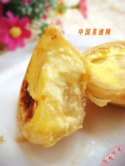 圖片[3]-晶瑩剔透的蘆薈蛋撻-起舞食譜網