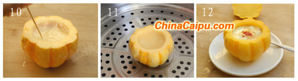 圖片[6]-南瓜蛋羹的做法 南瓜蛋羹怎么做-起舞食譜網