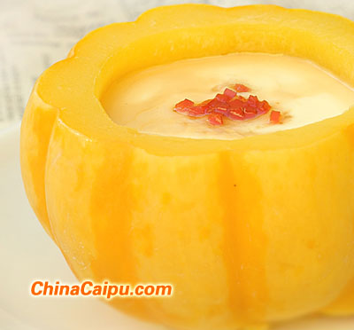 起舞食譜網-南瓜蛋羹的做法 南瓜蛋羹怎么做