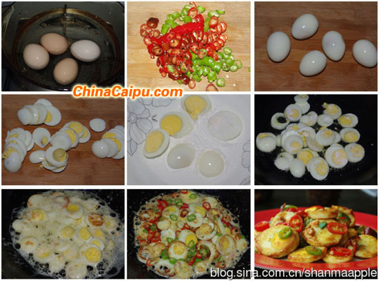 香辣金錢蛋(虎皮蛋)