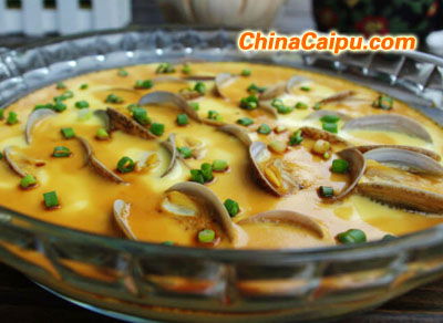 蛤蜊蒸蛋的做法,蛤蜊蒸蛋怎么做-起舞食譜網(wǎng)