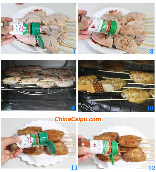 圖片[3]-無油煙版烤雞翅的做法-起舞食譜網(wǎng)