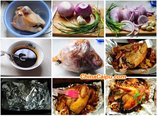 圖片[2]-洋蔥烤雞的做法 洋蔥烤雞怎么做好吃-起舞食譜網(wǎng)