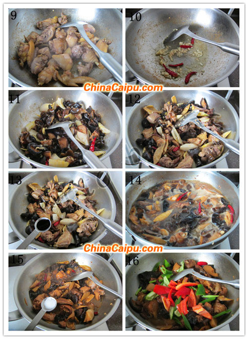 黃燜雞的做法大全