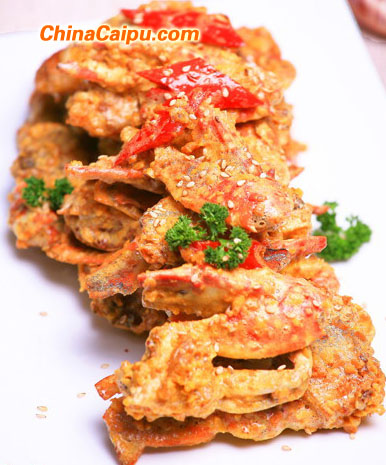 蛋黃螃蟹-起舞食譜網