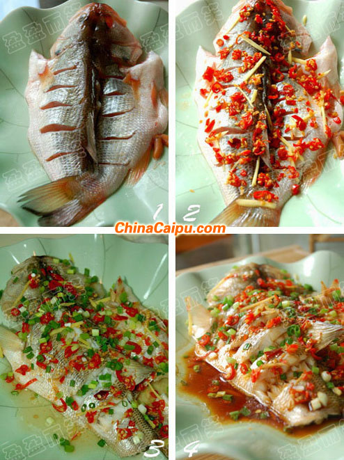 剁椒蒸鱸魚