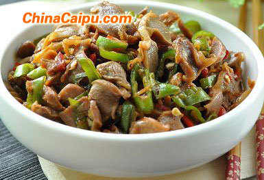 剁椒雞胗-起舞食譜網