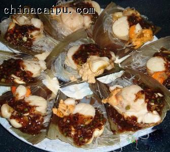 豉汁蒸帶子的做法