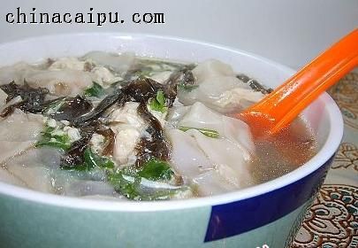 白菜豬肉餛飩的做法