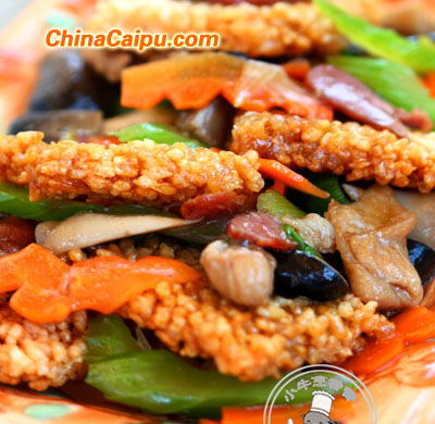 三鮮鍋巴-起舞食譜網