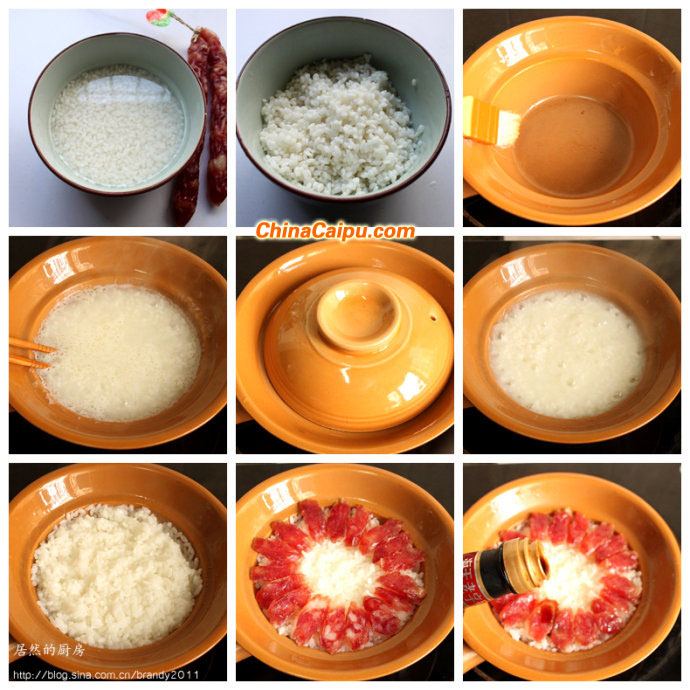 圖片[3]-臘腸煲仔飯-起舞食譜網(wǎng)
