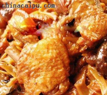 紅燒豬肉和雞的做法