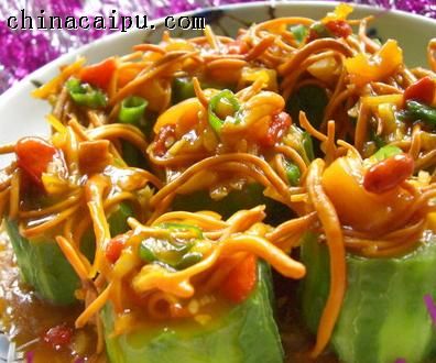 蟲草花蒸絲瓜-起舞食譜網(wǎng)