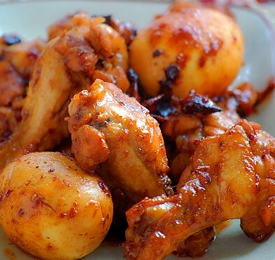 豆豉虎皮蛋鹵翅根