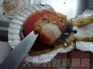 蒜蓉粉絲蒸扇貝