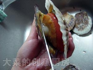 蒜蓉粉絲蒸扇貝