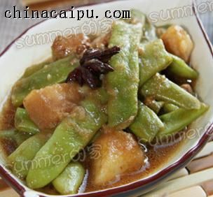 土豆燉豆角的做法-起舞食譜網