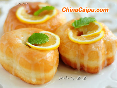 檸檬糖霜甜甜圈-起舞食譜網