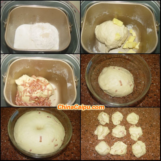 圖片[2]-培根小餐包-起舞食譜網