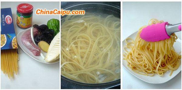 圖片[2]-魚香味意大利面-起舞食譜網