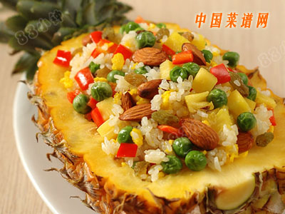 什錦菠蘿飯-起舞食譜網